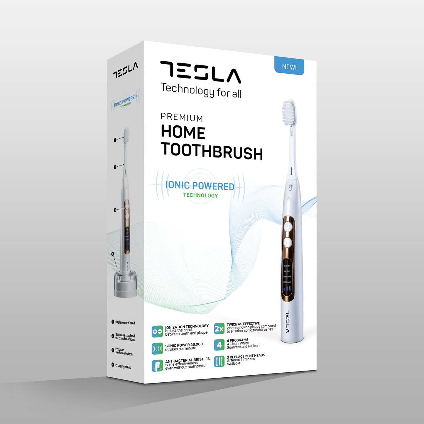 TESLA Premium Perłowa Biel