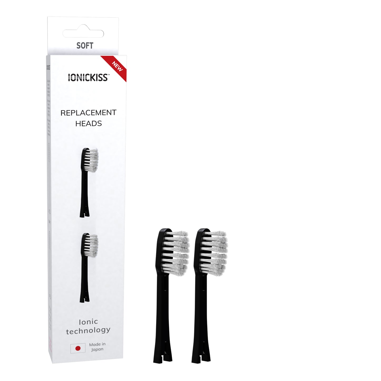 2 Wymienne końcówki Premium - Czarna