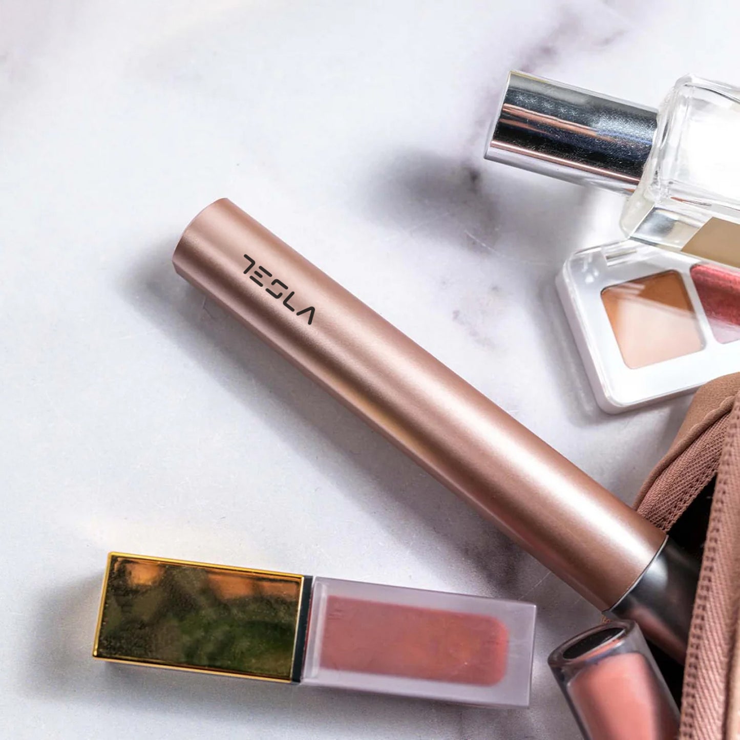 TESLA Travel Różowe złoto