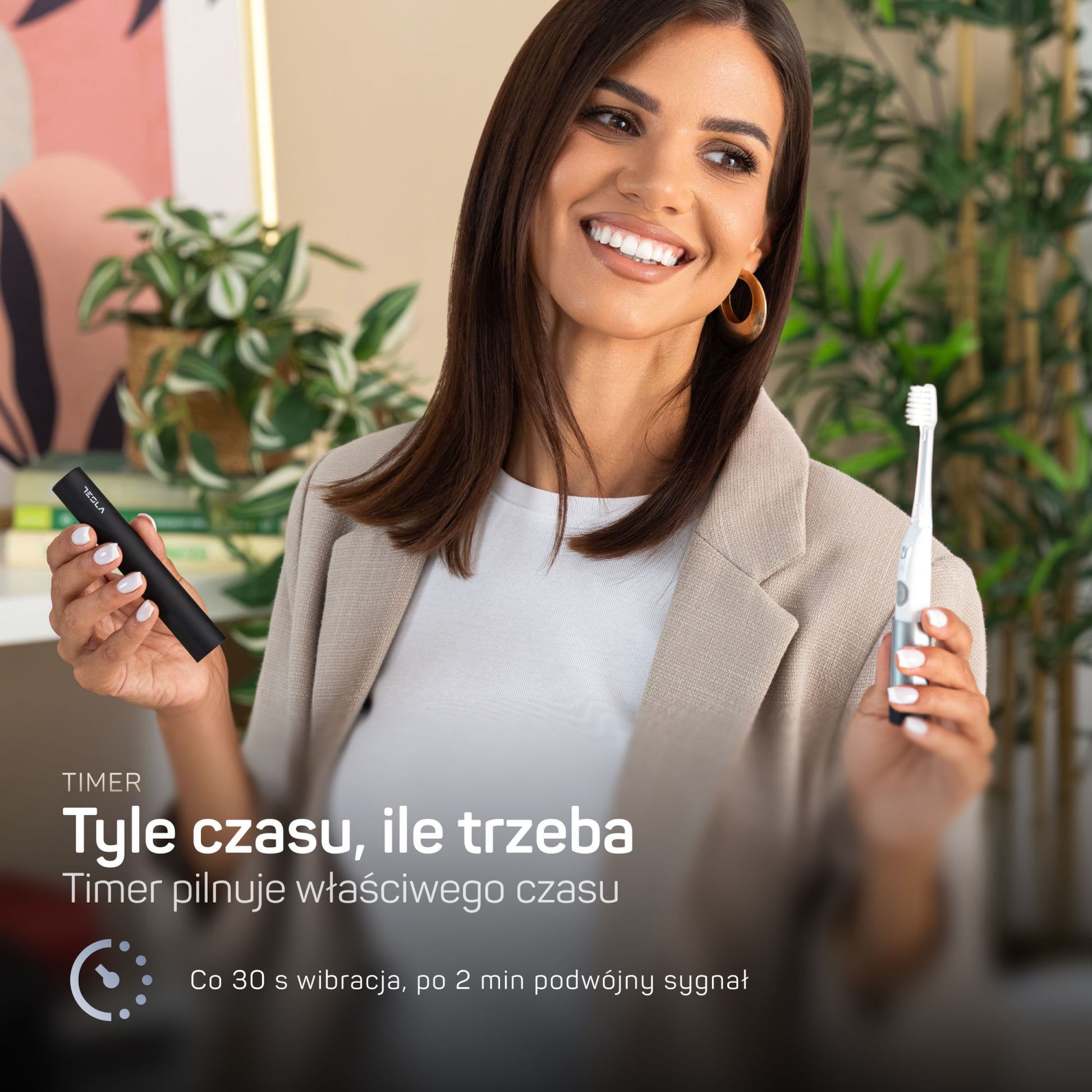 Etui podróżne szczoteczki sonicznej TESLA Travel czarna – zamknięte